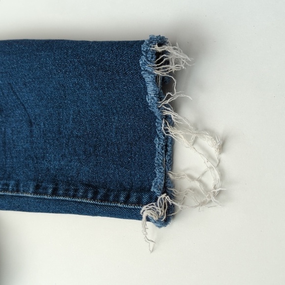 Blank NYC The Madison Crop High-Rise Crop Jeans Size 25 Distressed - Picture 10 of 13